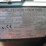 TOYOTA 7FBMF-30 U0104 Carrelli usati - Romagna Macchine