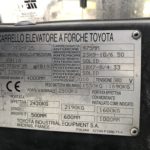 TOYOTA 7-FBMF25 U0106 Carrelli usati - Romagna Macchine