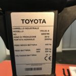 TOYOTA 7PML 20/8.5 U0143 Carrelli usati - Romagna Macchine